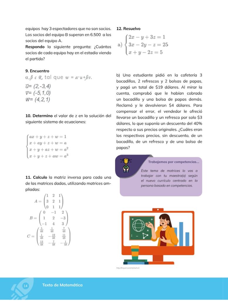 Matemática – Bachillerato General – Primero de Bachillerato - Página 15 - Contenido informativo Resumido