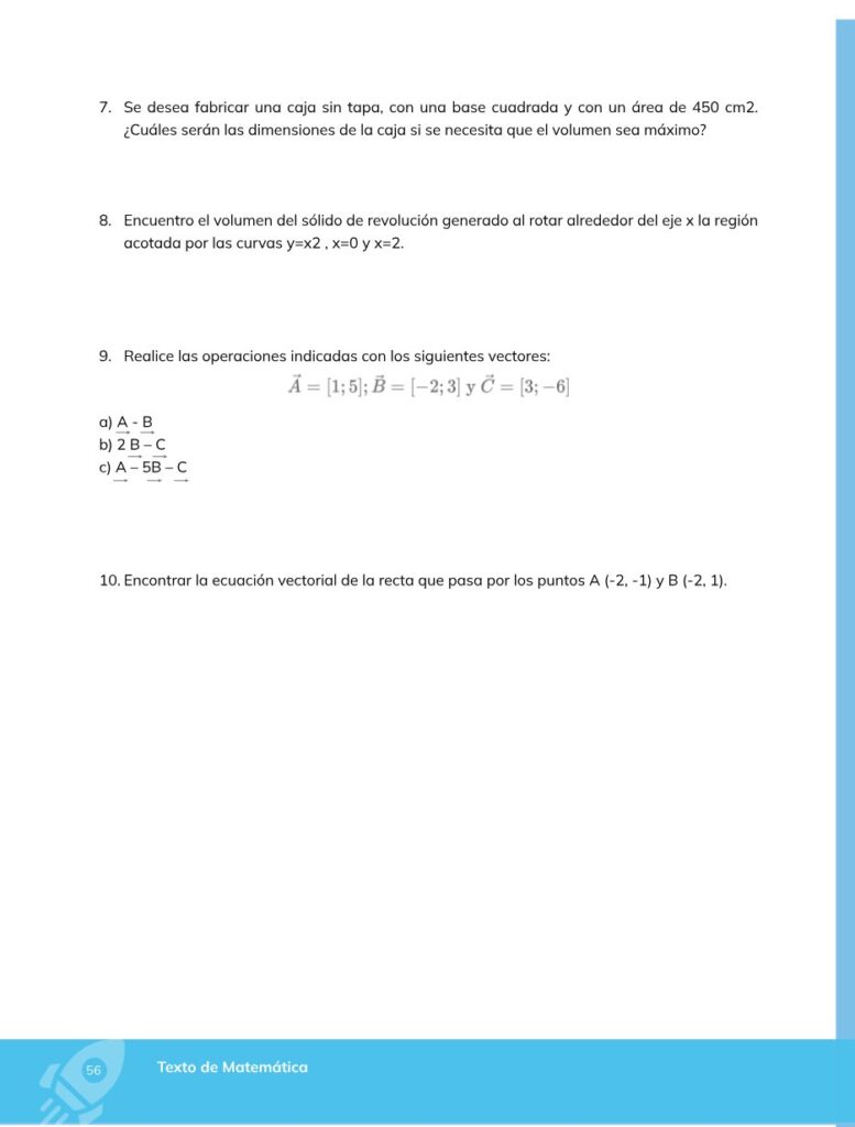 Matemática – Bachillerato General – Primero de Bachillerato - Página 57 - Contenido informativo Resumido