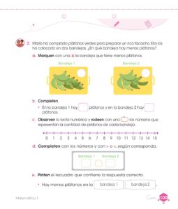 Libro Matemática – Cuaderno de trabajo – 1 – Primaria – Pág 102 – Resuelto pdf