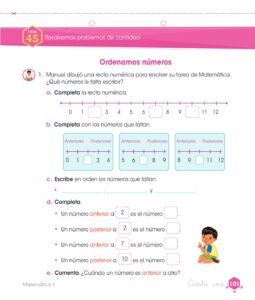 Libro Matemática – Cuaderno de trabajo – 1 – Primaria – Pág 103 – Resuelto pdf