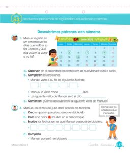 Libro Matemática – Cuaderno de trabajo – 1 – Primaria – Pág 119 – Resuelto pdf