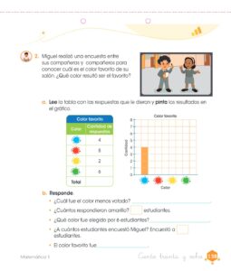 Libro Matemática – Cuaderno de trabajo – 1 – Primaria – Pág 140 – Resuelto pdf