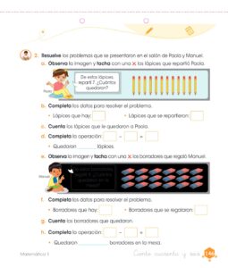 Libro Matemática – Cuaderno de trabajo – 1 – Primaria – Pág 148 – Resuelto pdf