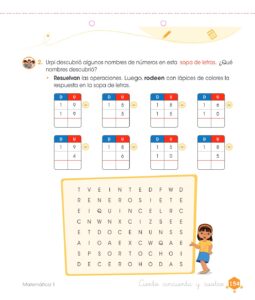 Libro Matemática – Cuaderno de trabajo – 1 – Primaria – Pág 156 – Resuelto pdf