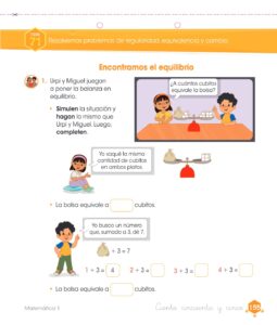 Libro Matemática – Cuaderno de trabajo – 1 – Primaria – Pág 157 – Resuelto pdf