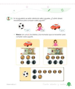 Libro Matemática – Cuaderno de trabajo – 1 – Primaria – Pág 176 – Resuelto pdf