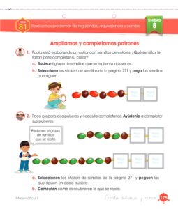 Libro Matemática – Cuaderno de trabajo – 1 – Primaria – Pág 177 – Resuelto pdf