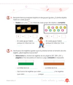 Libro Matemática – Cuaderno de trabajo – 1 – Primaria – Pág 186 – Resuelto pdf