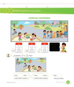 Libro Matemática – Cuaderno de trabajo – 1 – Primaria – Pág 23 – Resuelto pdf