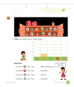 Libro Matemática – Cuaderno de trabajo – 1 – Primaria – Pág 26 – Resuelto pdf