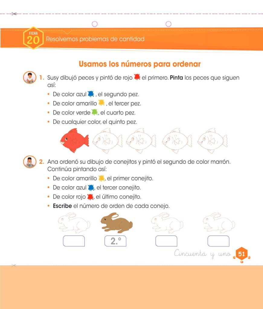 Matemática – Cuaderno de trabajo – 1 – Primaria - Página 53 - Contenido informativo Resumido