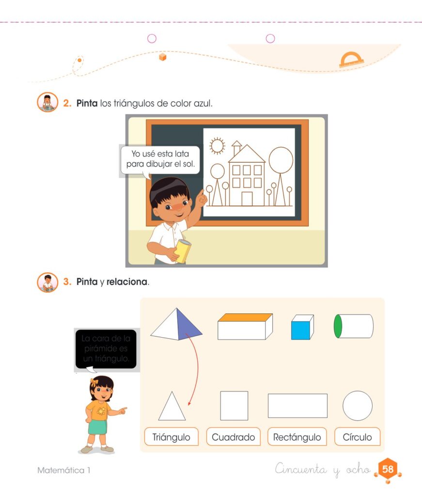 Matemática – Cuaderno de trabajo – 1 – Primaria - Página 60 - Contenido informativo Resumido