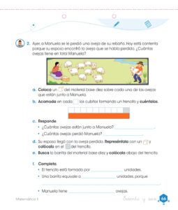 Libro Matemática – Cuaderno de trabajo – 1 – Primaria – Pág 68 – Resuelto pdf