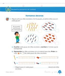 Libro Matemática – Cuaderno de trabajo – 1 – Primaria – Pág 69 – Resuelto pdf