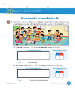 Libro Matemática – Cuaderno de trabajo – 1 – Primaria – Pág 77 – Resuelto pdf