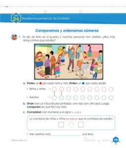 Libro Matemática – Cuaderno de trabajo – 1 – Primaria – Pág 81 – Resuelto pdf