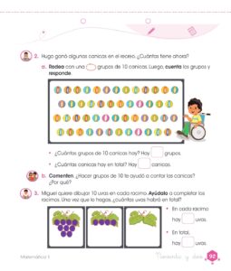 Libro Matemática – Cuaderno de trabajo – 1 – Primaria – Pág 94 – Resuelto pdf