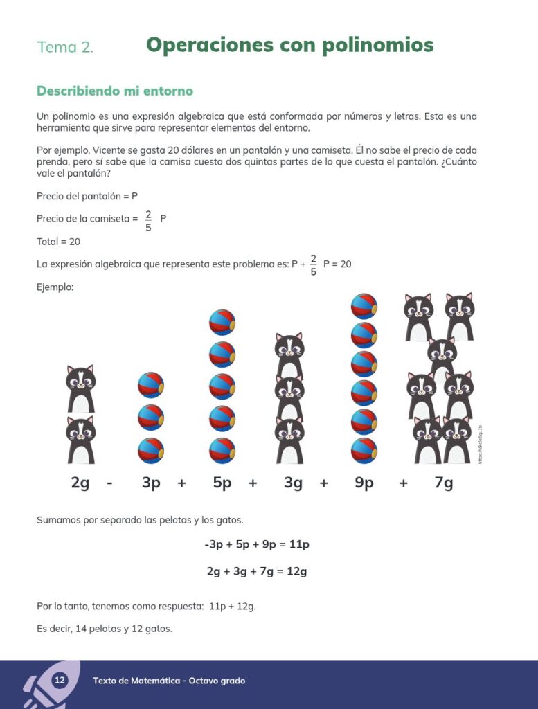 MATEMÁTICA - Educación General Básica - Subnivel Superior - - Página 13 - Contenido informativo Resumido