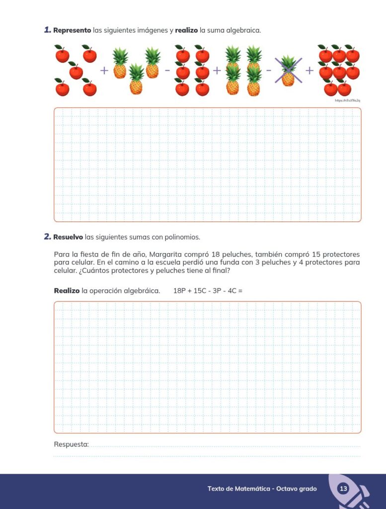 MATEMÁTICA - Educación General Básica - Subnivel Superior - - Página 14 - Ejercicios Resuelto