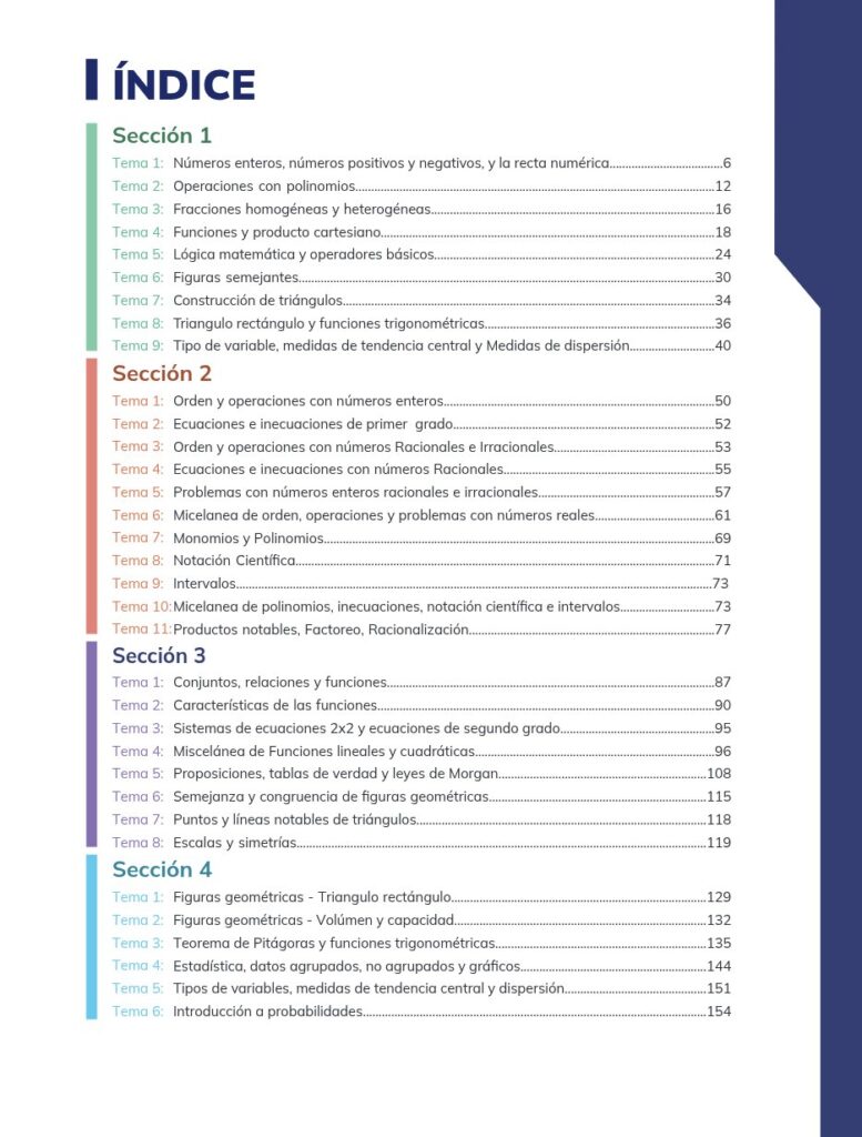 MATEMÁTICA - Educación General Básica - Subnivel Superior - - Página 4 - Contenido Resumido