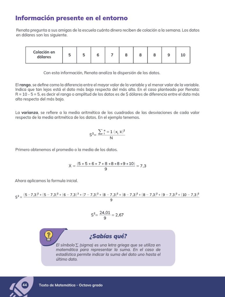 MATEMÁTICA - Educación General Básica - Subnivel Superior - - Página 45 - Contenido informativo Resumido