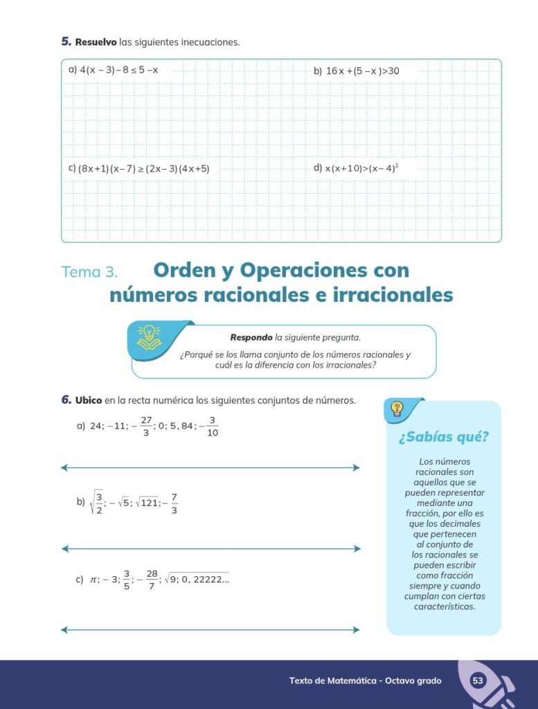 MATEMÁTICA - Educación General Básica - Subnivel Superior - - Página 54 - Ejercicios Resuelto