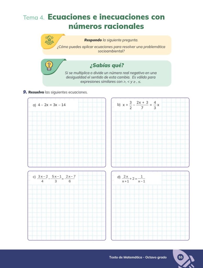 MATEMÁTICA - Educación General Básica - Subnivel Superior - - Página 56 - Ejercicios Resuelto