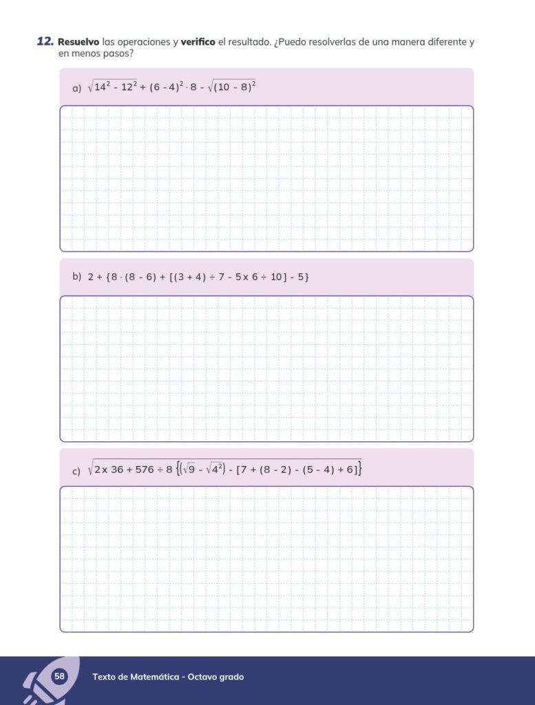 MATEMÁTICA - Educación General Básica - Subnivel Superior - - Página 59 - Ejercicios Resuelto