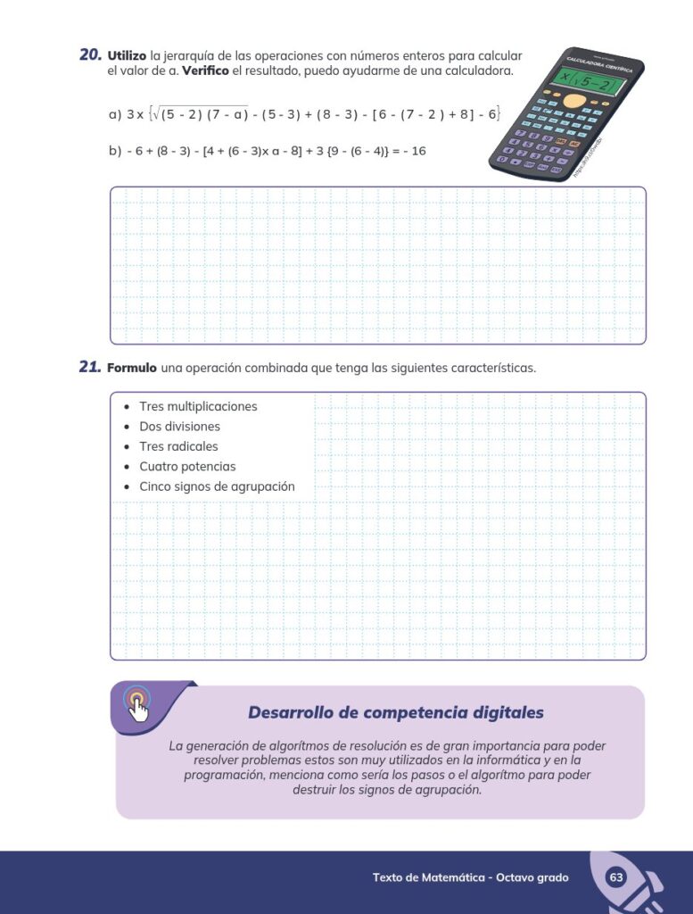 MATEMÁTICA - Educación General Básica - Subnivel Superior - - Página 64 - Ejercicios Resuelto