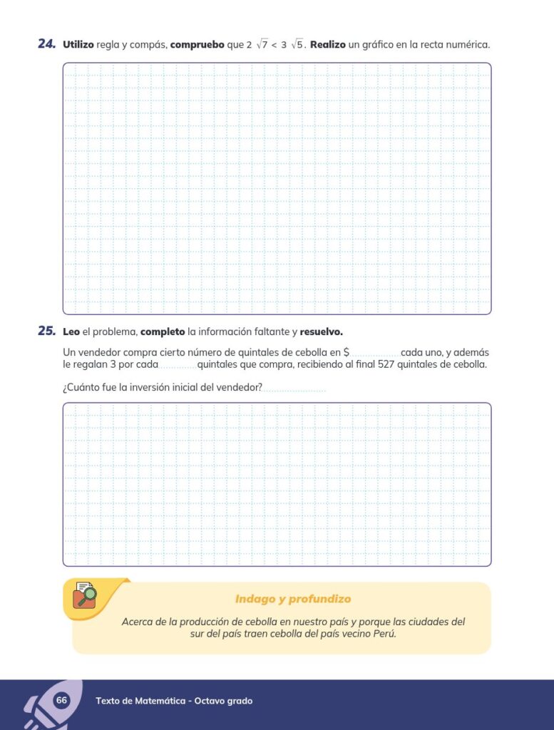 MATEMÁTICA - Educación General Básica - Subnivel Superior - - Página 67 - Ejercicios Resuelto