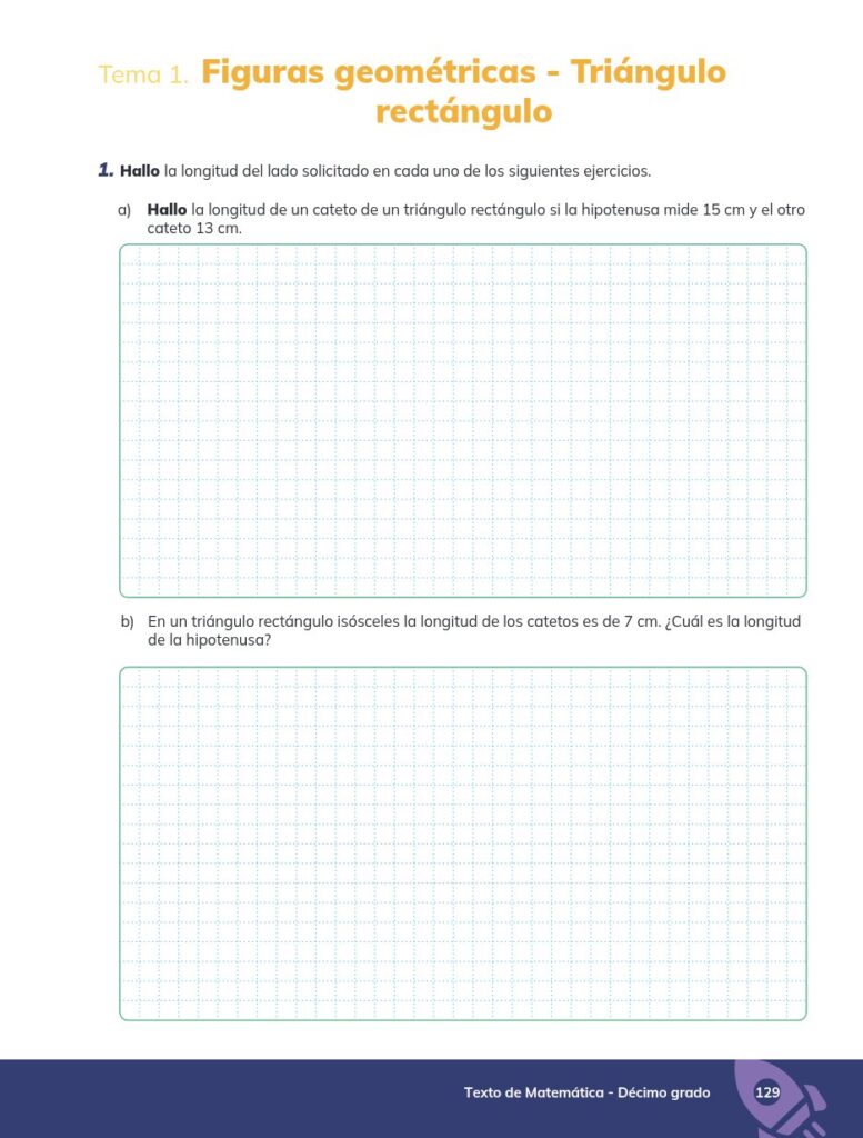 MATEMÁTICA Educación General Básica - Subnivel Superior 10 D - Página 130 - Ejercicios Resuelto