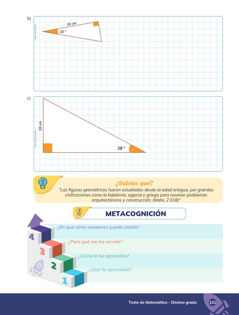 MATEMÁTICA Educación General Básica - Subnivel Superior 10 D - Página 132 - Contenido informativo Resuelto