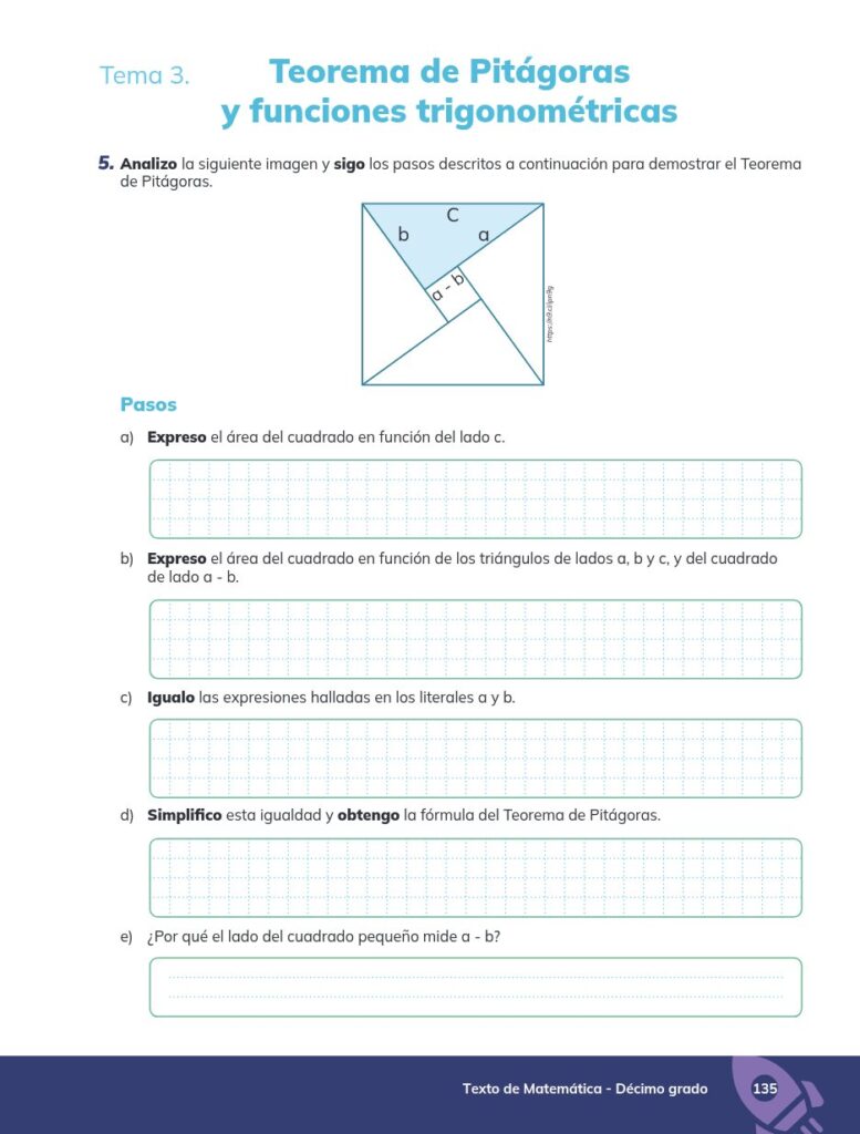 MATEMÁTICA Educación General Básica - Subnivel Superior 10 D - Página 136 - Contenido informativo Resuelto
