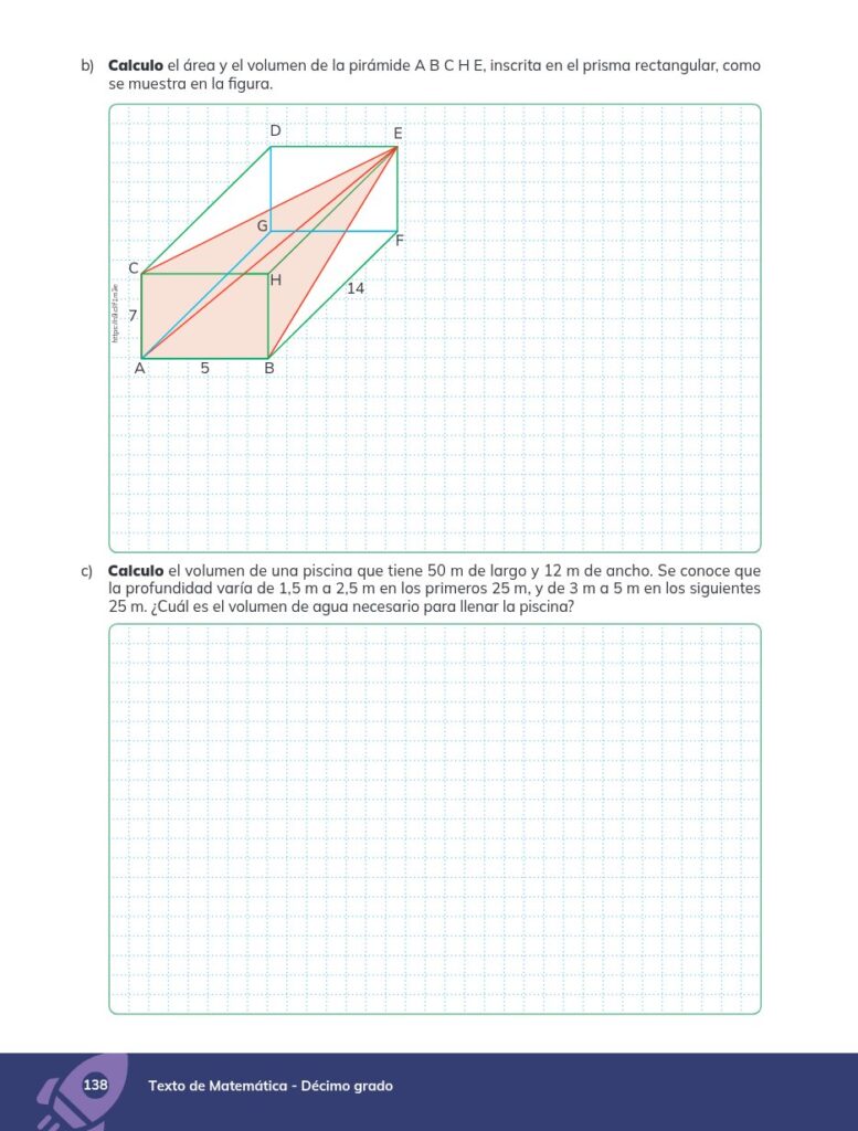 MATEMÁTICA Educación General Básica - Subnivel Superior 10 D - Página 139 - Ejercicios Resuelto