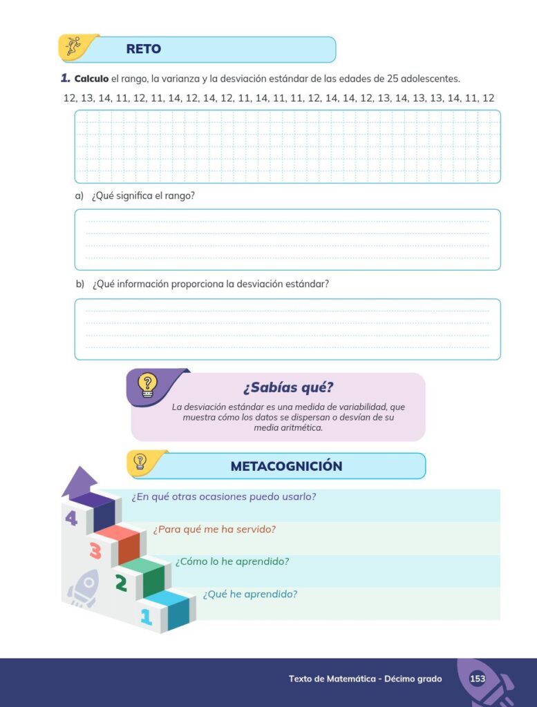 MATEMÁTICA Educación General Básica - Subnivel Superior 10 D - Página 154 - Portada Resumido