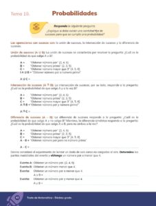 Libro MATEMÁTICA Educación General Básica – Subnivel Superior 10 Décimo de Básica – Pág 43 – Resuelto pdf