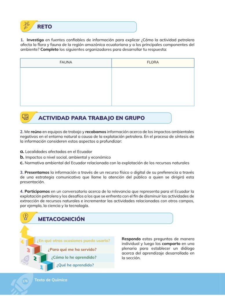 Química – Bachillerato General – 1 (Primero de Bachillerato) - Página 177 - Contenido informativo Resumido