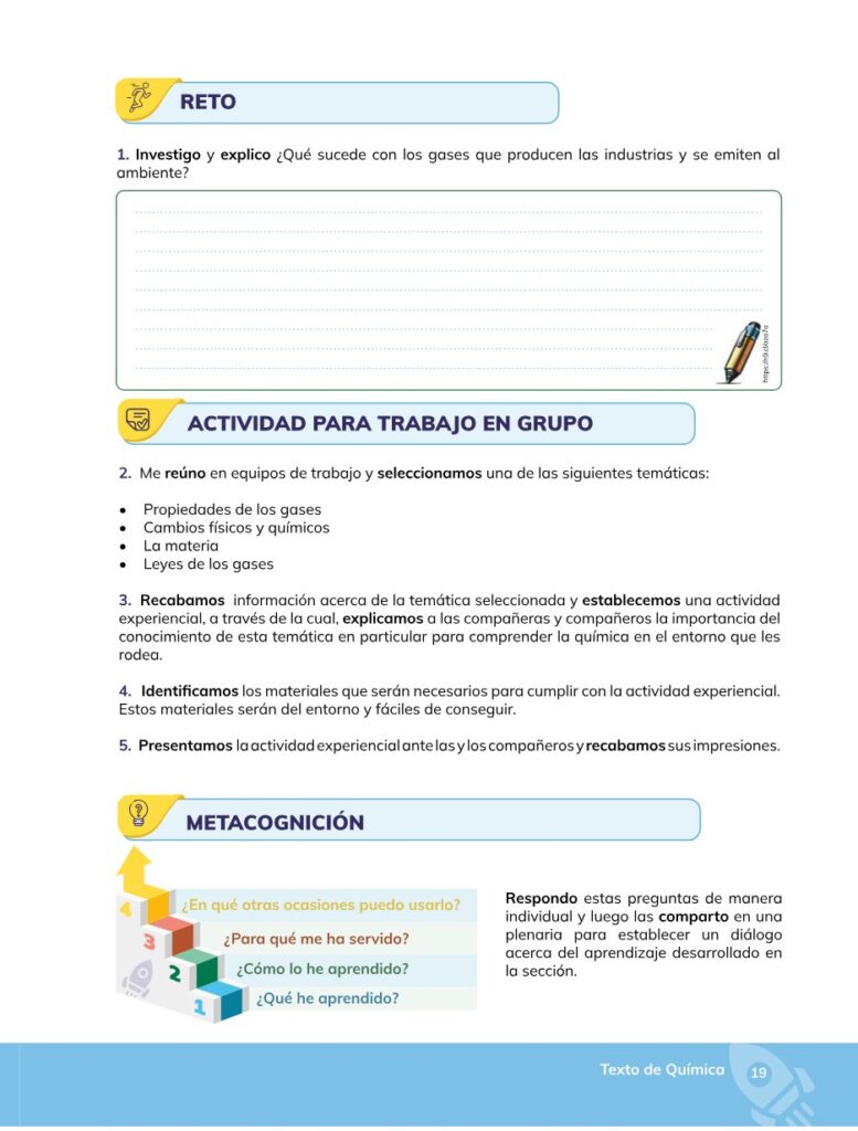 Química – Bachillerato General – 1 (Primero de Bachillerato) - Página 20 - Contenido informativo Resumido