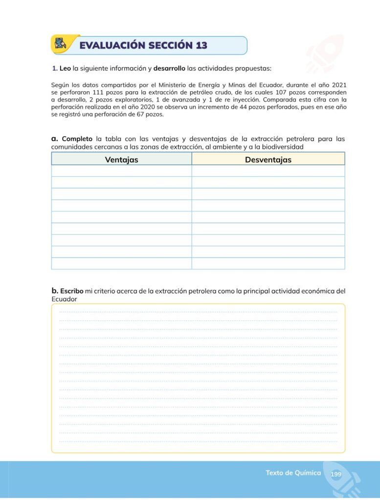 Química – Bachillerato General – 1 (Primero de Bachillerato) - Página 200 - Contenido informativo Resumido
