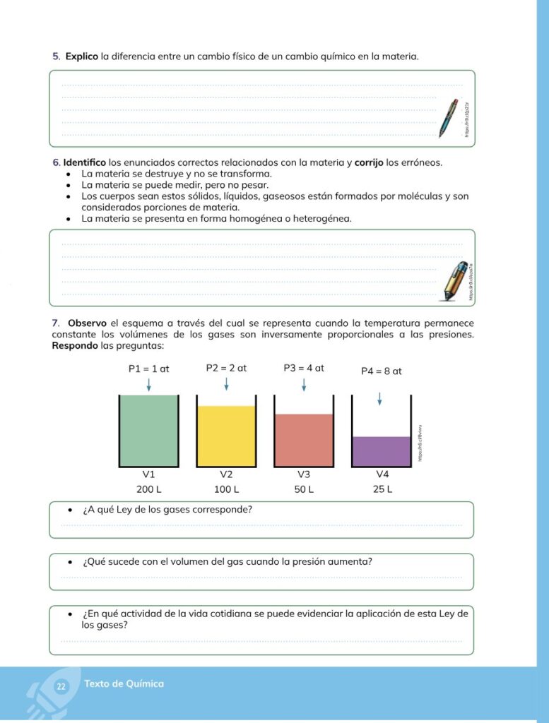 Química – Bachillerato General – 1 (Primero de Bachillerato) - Página 23 - Contenido informativo Resumido