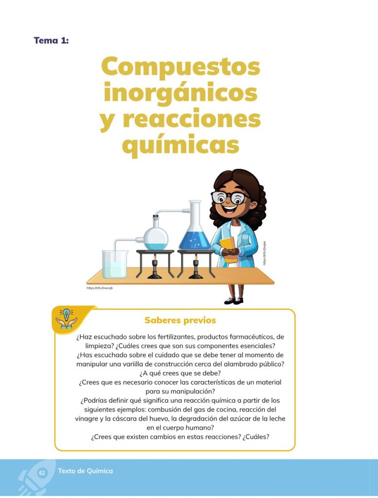 Química – Bachillerato General – 1 (Primero de Bachillerato) - Página 63 - Contenido informativo Resumido