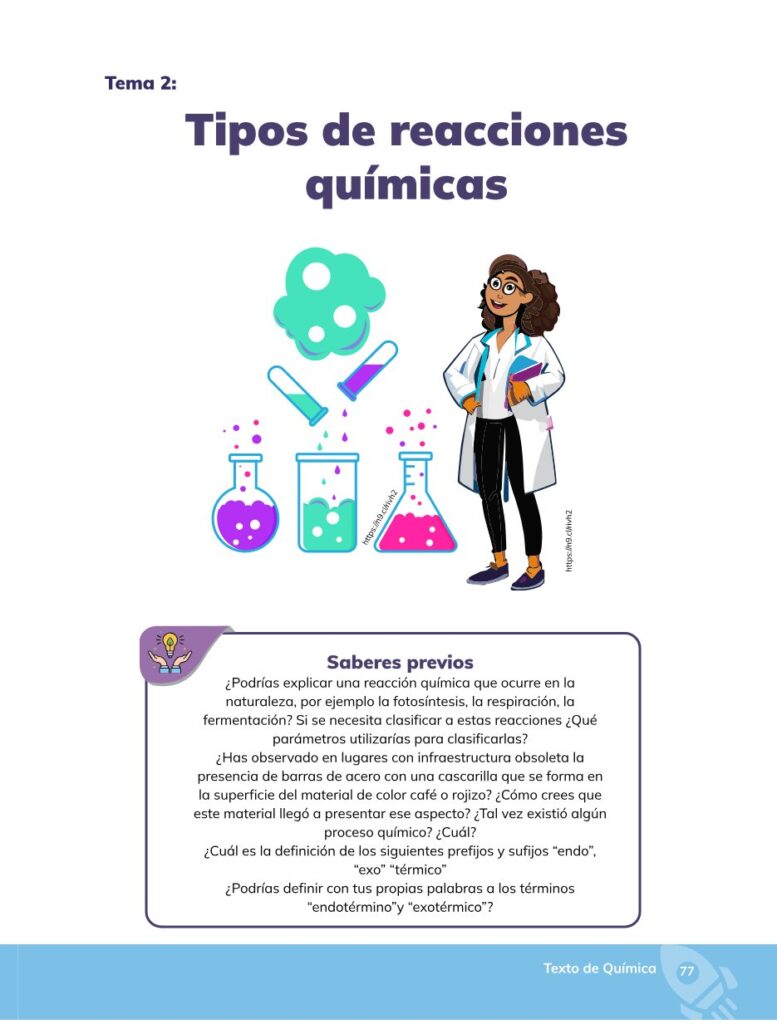 Química – Bachillerato General – 1 (Primero de Bachillerato) - Página 78 - Contenido informativo Resumido