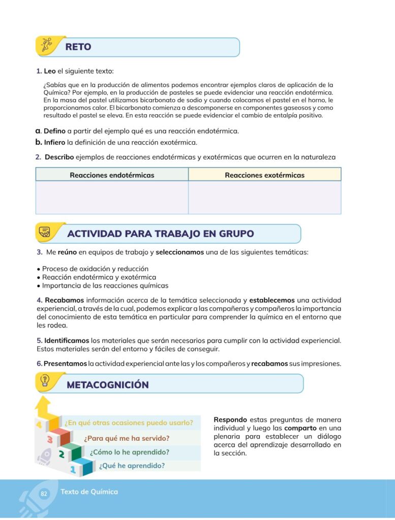 Química – Bachillerato General – 1 (Primero de Bachillerato) - Página 83 - Contenido informativo Resumido